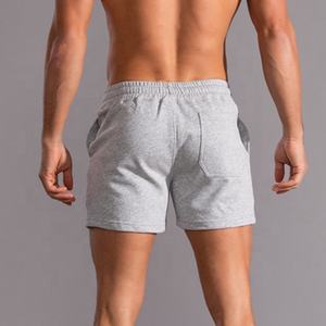 Short de sport taille US Logo personnalisé coton hommes Fitness musculation Shorts été Jogging grande taille Shorts d'entraînement livraison DDP - Product Image 5