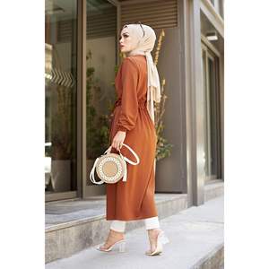 ชุดกิโมโนคาดเอวแบบพอประมาณ5587-03สีแทน - Product Image 4