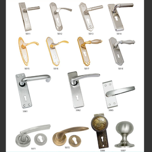 Nuevo Tirador de Puerta Moderno de Lujo de Acero Inoxidable con Manguito Roscado y Cubierta Roscada Cepillada para Puerta Interior - Product Image 2