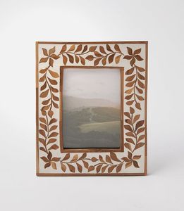 CADRE DE PHOTO EN BOIS PERSONNALISÉ CADRE DE PHOTO MARRON Cadres de photo rustiques en bois massif Affichage pour décoration murale - Product Image 3