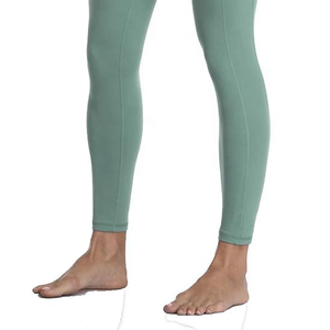 Mallas deportivas elásticas de cintura alta para mujer, mallas deportivas elásticas con pantalones de Yoga de entrenamiento de secado rápido, diseño personalizado - Product Image 4