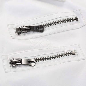 แจ็กเก็ตหนังผู้ชายสีทึบมาใหม่ล่าสุดสไตล์ฤดูหนาว - Product Image 5