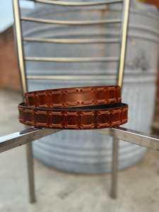 Cinturón Clásico FENGRO con Hebilla de Hierro con Acabado Grabado, 3.5 cm de Ancho, 120 cm de Largo, para Uso Formal e Informal - Product Image 2