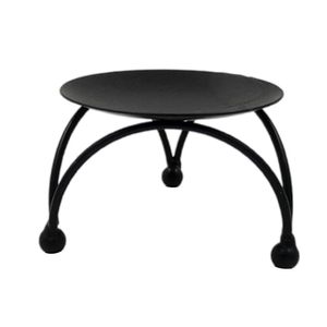 Bougeoirs en métal de style soucoupe pour accessoire de décoration de table - Product Image 4