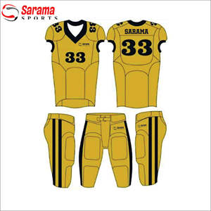 Jersey de práctica de fútbol personalizado para jóvenes Jersey de fútbol americano personalizado Tackle Twill Uniforme de fútbol de alta calidad, - Product Image 2