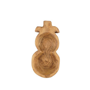 ชุดชามแป้งไม้อะคาเซียทำด้วยมือสุดโรแมนติกชุดพอร์ซเลนและมะพร้าวสำหรับตกแต่งบ้านเทียนหอมอบเชยทำจากเวียดนาม - Product Image 3