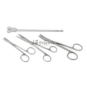 Kits de pansements chirurgicaux manuels en acier inoxydable pour chirurgie médicale, instruments chirurgicaux réutilisables de haute qualité, certifiés CE - Product Image 3