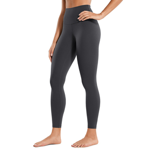 Elastic Waist Stretchy Yoga <b>Leggings</b> Compression Women's Butt Lifting High-Waisted Nude Pants Scrunch butt <b>leggings</b> for women - Product Image 4