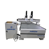 Fresadora CNC de Doble Husillo 1325 de Alta Eficiencia, Máquina de Grabado y Corte de Madera con Múltiples Cabezales, 2 Años de Garantía DSP A11
