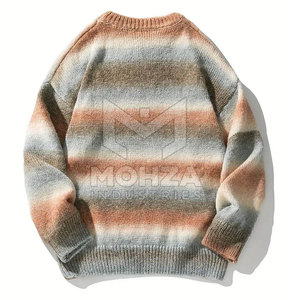 Nouveauté 2026 : Pulls en tricot pour hommes en coton et laine, personnalisables avec logo, prix abordable, légers - Product Image 2