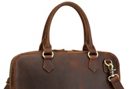 Sac messager pour ordinateur portable en cuir véritable pour homme, tendance, personnalisé, imperméable, léger, sacoche d'affaires avec bandoulière