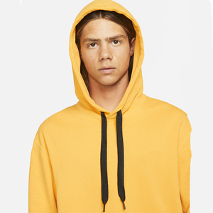 Sweat-shirt décontracté pour homme, coupe classique, 100% coton, grande taille, polaire léger, capuche à cordon, logo personnalisé, couleur unie, hiver - Product Image 3