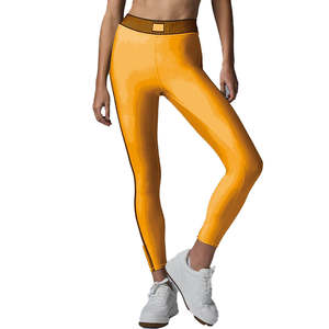 Form Fitting <b>Womens</b> <b>Compression</b> <b>Tights</b> with High Waistband <b>for</b> Sports Yoga and Running - Product Image 3