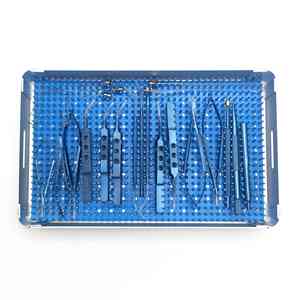 Ensemble d'instruments ophtalmiques Offre Spéciale 21 pièces en alliage de titane Instruments chirurgicaux de la cataracte plateau de stérilisation en aluminium puissance manuelle - Product Image 5