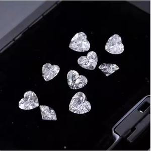 Diamantes sueltos de corte de corazón Natural de alta calidad 3,5 MM a 6 MM VVS blanco perfecto para anillos de compromiso de joyería personalizada y regalos - Product Image 1