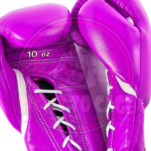 Bon Fournisseur Nouveaux Gants de Boxe Tendance Multi-Couches en Mousse avec Soutien Poignet, en Cuir Durable, à Lacets, Conception OEM, Absorption des Chocs - Product Image 5