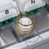 Interrupteur XVX HE EC 2-en-1, interrupteur silencieux personnalisé pour clavier mécanique DIY, interrupteur linéaire silencieux et fluide pour PC