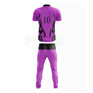 Custom Eco-Friendly Printed Lightweight Polyester <b>Cricket</b> Uniform Team Set Durable Jersey Pants for Clubs Players School Teams - Product Image 3