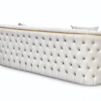 Canapé-lit en bois massif au design moderne Lit doux et élégant Design fonctionnel