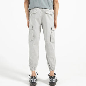 กางเกงผ้าแคนวาสสำหรับผู้ชายกางเกงผ้าคอตตอนผ้าทอสวมใส่สบาย - Product Image 2