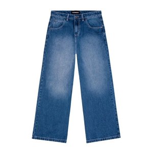 Venta al por mayor de nuevos pantalones vaqueros de corte regular para hombre, pantalones vaqueros ajustados negros para hombre, pantalones vaqueros rectos informales - Product Image 4