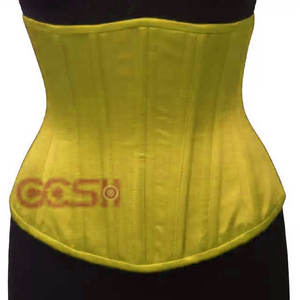 Neon groene katoenen korsetten Neon Green Cotton Corsets | Buy <b>Now</b> - Product Image 5