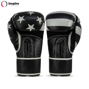 Nouveau logo de personnalisation d'usine de cuir de PVC Offre Spéciale produit des gants de boxe personnalisés d'usine respirants par Inspire Apparel - Product Image 5