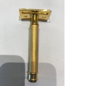 Rasoir de sécurité à marque privée pour hommes, tête en métal traditionnelle, manche de rasoir de sécurité noir, rasoir de sécurité à double tranchant - Product Image 3