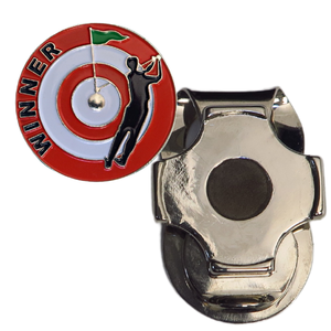 Design personnalisé Logo Golf Club Marqueur de balle de golf magnétique Hat Clip - Product Image 5