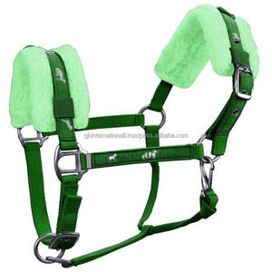Arnés de nailon con cuello Halter para caballos, diseño de su propio caballo, nailon, multicolor, Polar, acolchado - Product Image 2