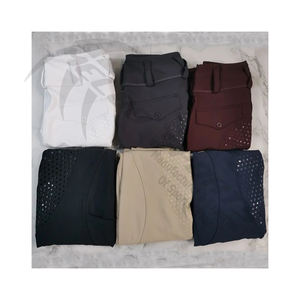 Patrón de silicona personalizado Mujeres Equitación ecuestre Patrón de silicona personalizado Mujeres Pantalones ecuestres Montar a caballo Leggings - Product Image 5