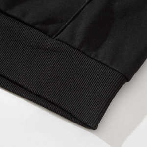 2025 vente chaude pleine fermeture éclair DTF sweats à capuche pour hommes manches côtes fin confortable coton polaire sweats à capuche - Product Image 4