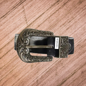 Ceintures en cuir faites à la main de qualité supérieure Ceinture en cuir véritable de cow-boy occidental avec des cheveux sur la conception Fabricant et grossiste - Product Image 2