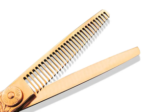 กรรไกรเล็มผมแบบใบมีดปลายแหลมเครื่องมือความงามทำจากสเตนเลสสตีลแบบมืออาชีพ - Product Image 4