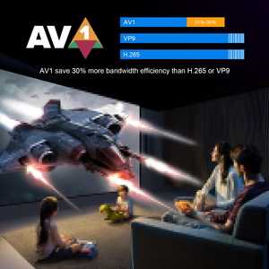 Box TV Android 14.0 H96 Max <span class=keywords><strong>M9</strong></span> S più venduto, RK3576 Wifi6 BT5.4, Lettore Multimediale AI-SR 8K Ultra HD, Set-Top Box - Product Image 4