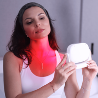 Appareil de luminothérapie rouge portable Sunplus 50Mw/Cm2 à double puce, mini lampe de luminothérapie rouge portable, panneau infrarouge proche à main