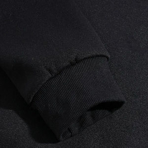 2025 Logo personnalisé surdimensionné pull complet sweat à capuche pour femme à manches longues hiver doublé manteau solide motif conception polaire coton matériel - Product Image 4