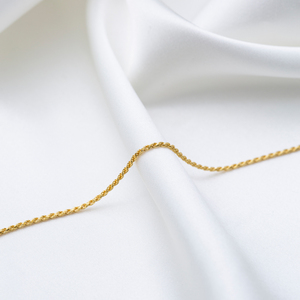 Cadena de cuerda Lisa para mujer, tobillera elegante para mujer, artesanía turca, joyería de plata de ley 925, venta al por mayor - Product Image 2