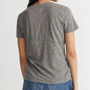 Nouveauté 2025 T-shirt pour femme ample à imprimé estival Respirant Confortable pour la course à pied et le jogging Impression de logo personnalisée - Product Image 3