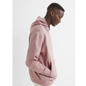 Sudadera con Capucha Oversize de Algodón 100% Pesado para Hombre, con Hombros Caídos, Lisa, Personalizable con Logotipo, Venta al por Mayor - Product Image 2