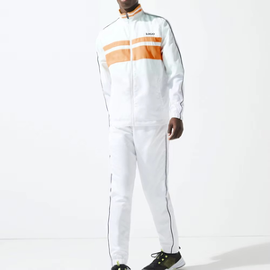 Dernière vente en gros Ensemble de survêtements de tennis à col haut pour hommes Nouvel ensemble de survêtements pour hommes avec logo personnalisé et respirant - Product Image 5