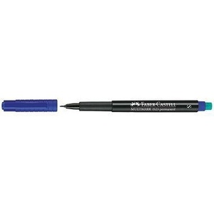 Stylo marqueur bleu Faber-Castell MULTIMARK 1523 0,4 mm - Product Image 1