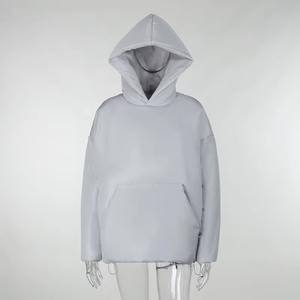 Veste matelassée surdimensionnée pour femme manteau rembourré d'hiver chaud avec col haut vêtements d'extérieur décontractés - Product Image 5