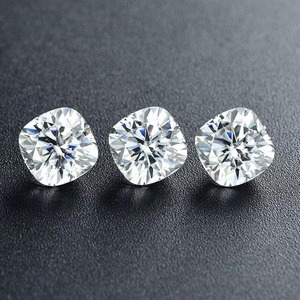 Diamant de laboratoire certifié, taille coussin, 1 carat, VVS, couleur D, conçu pour la fabrication de bijoux de créateurs - Product Image 2