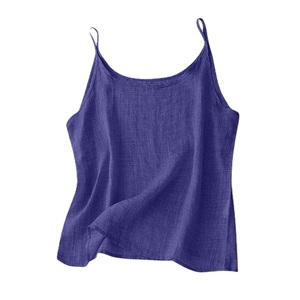 Nueva opción para mujer sin mangas tejido cuello redondo tanque Cami Color sólido alta calidad Hogar y vestido de noche Bangladesh hecho precio de fábrica - Product Image 3