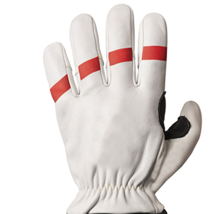 Guantes de soldadura de cuero para barbacoa resistentes al fuego y al calor de alta calidad - Product Image 6