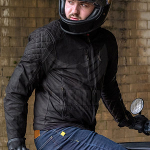 Chaqueta de Motociclista para Hombre en Color Liso, Venta en Línea, Venta Directa de Fábrica, Chaqueta de Motociclista de Alto Rendimiento - Product Image 5