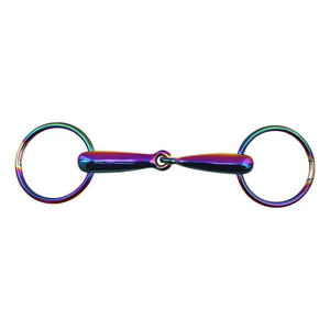 Precio al por mayor 2025 brocas de equitación de acero inoxidable multicolor cómodas brocas de salto occidentales para caballo - Product Image 3