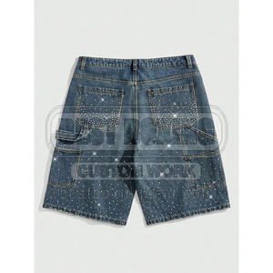 For Online Sale <b>Elastic</b> <b>Waistband</b> Quick Dry Activewear <b>Shorts</b> for Fitness Made In Pakistan Rhinestone <b>Shorts</b> - Product Image 2