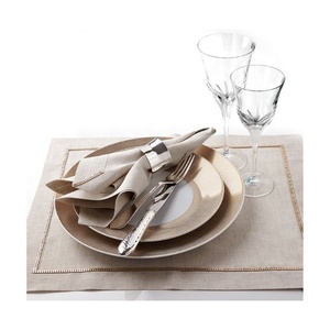 Indian Solid Black Trendy Stylish Insulated Embroidered Organic Durable Eco Handmade Placemat Kitchen Accessories Table Decor - Product Image 2